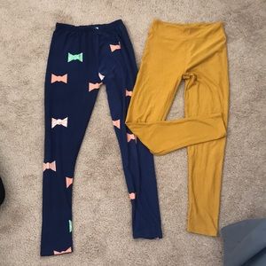 2 LuLaRoe Leggings